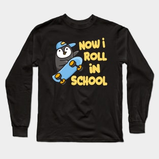 Enrolment Skater Penguin Long Sleeve T-Shirt